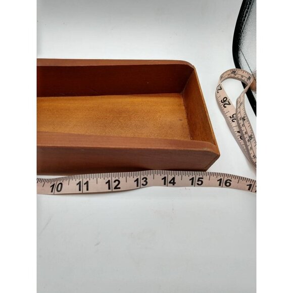 Set Of2 Vintage Wooden Grain Scoops W/Handles RusticFarmhouseDecor Made in Japan - Picture 3 of 7